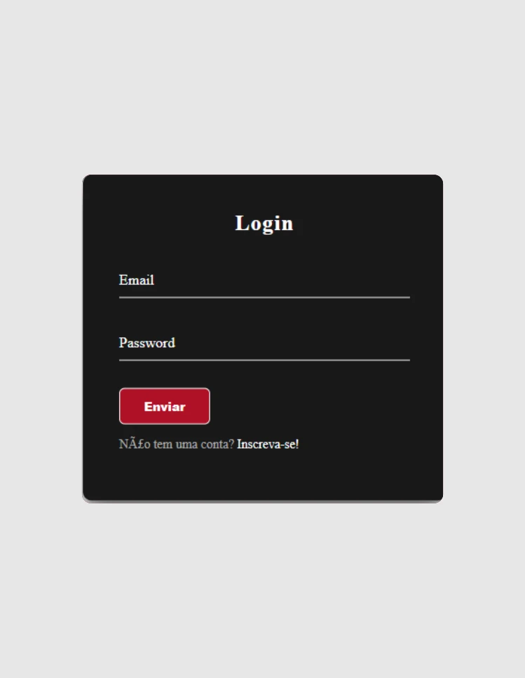 Criando Tela de Login com HTML e CSS